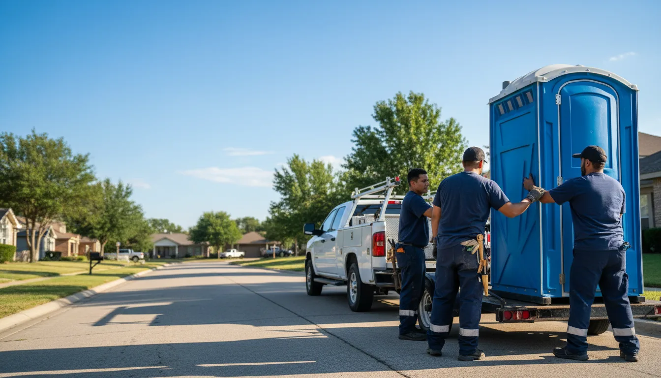 Portable Toilet Rental in Corrigan, TX near me